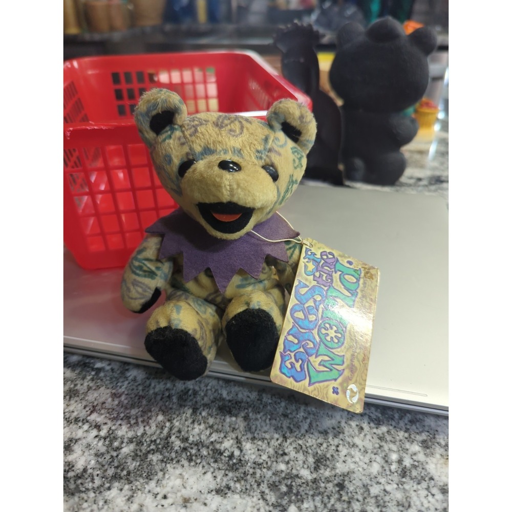 EYES OF THE WORLD Grateful Dead beanie bear plush NWT